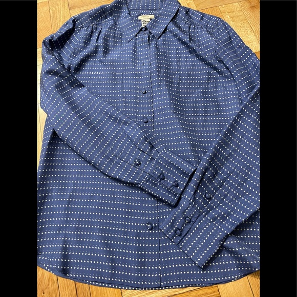 J Crew Polka Dot Blouse - Picture 4 of 7